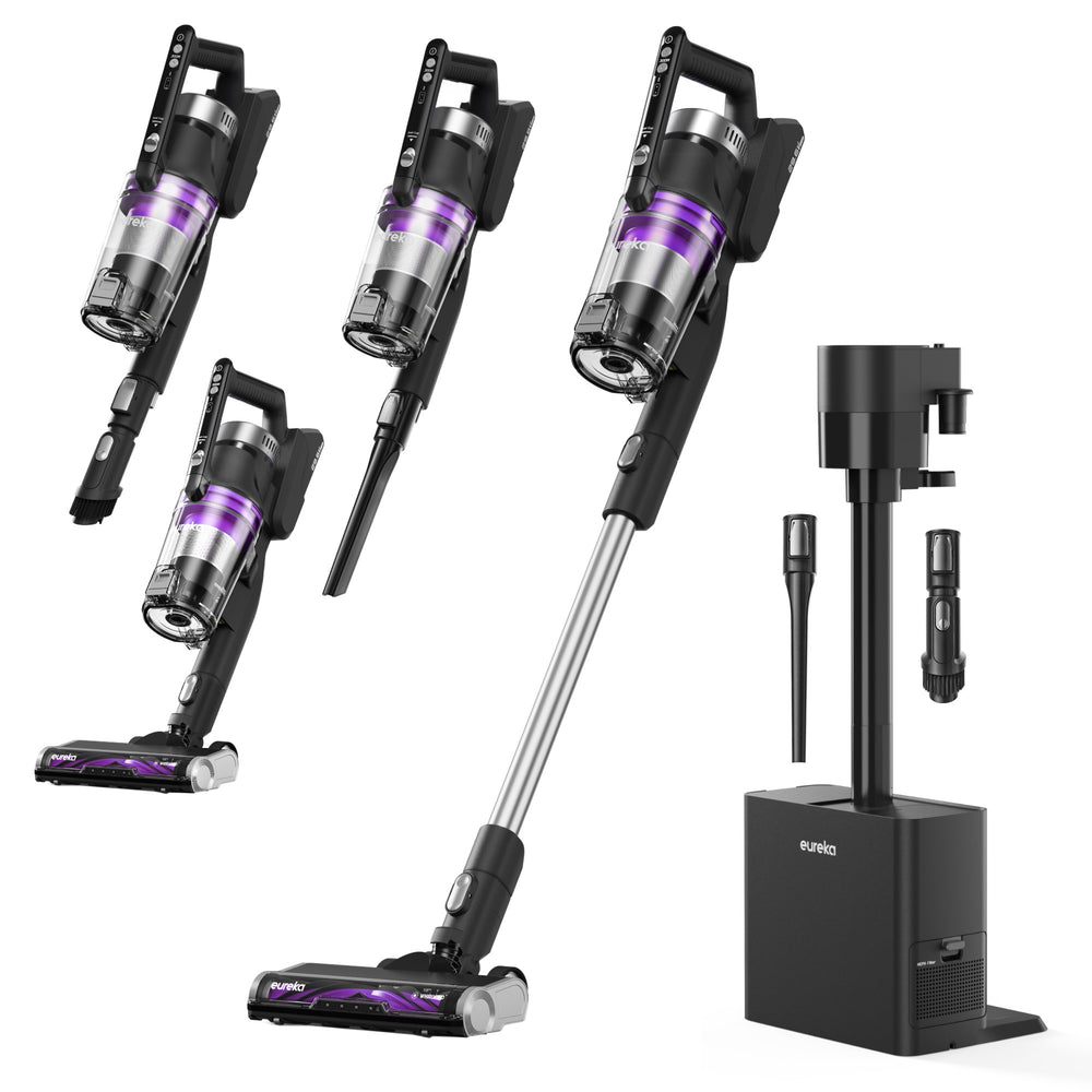 1_1x_9e9ff864-be34-4801-8277-458d62adb27f.jpg Eureka Stylus Elite NEC490 Cordless Stick Vacuum With Self-Emptying Station - Image 1