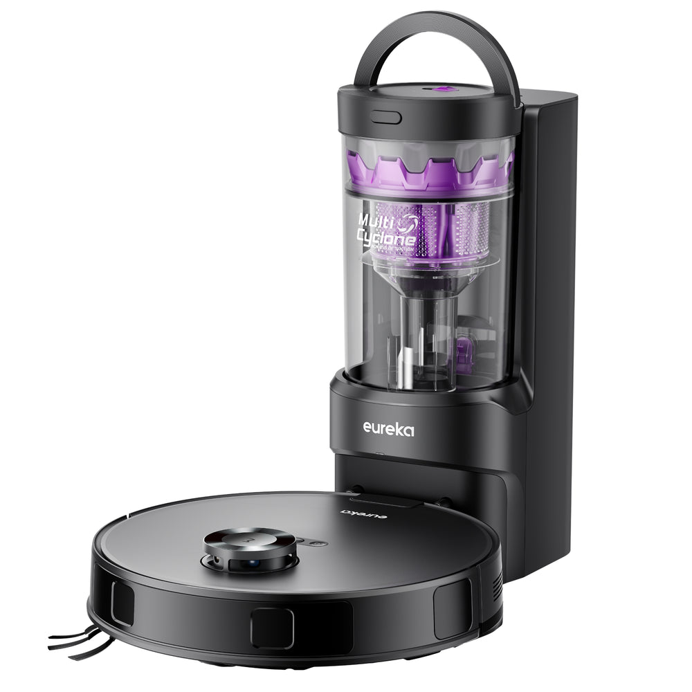 2_45737699-3e74-4d68-a90c-1cecc293f745.jpg Eureka E20 Evo Plus Robot Vacuum with Bagless Self Emptying Station - Image 1