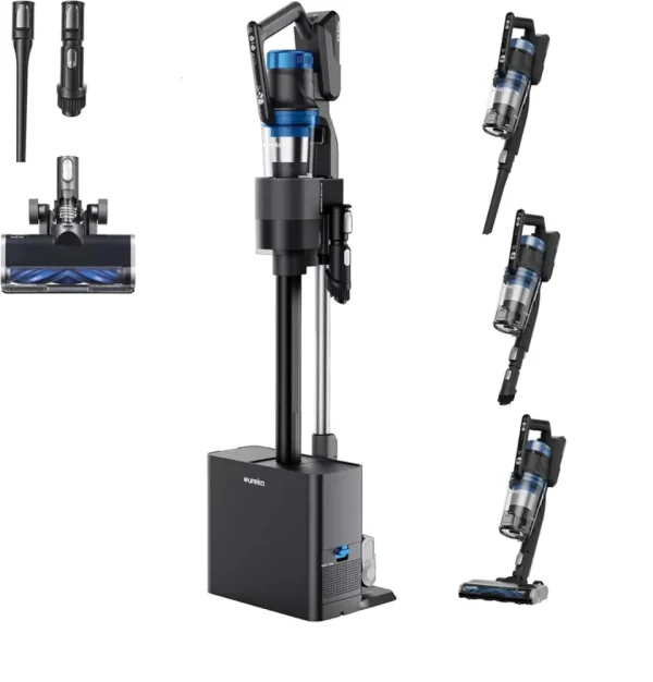Eureka Stylus Elite NEC490 Cordless Stick Vacuum With Self-Emptying Station